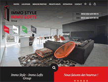 Tablet Screenshot of immo-lofts.eu